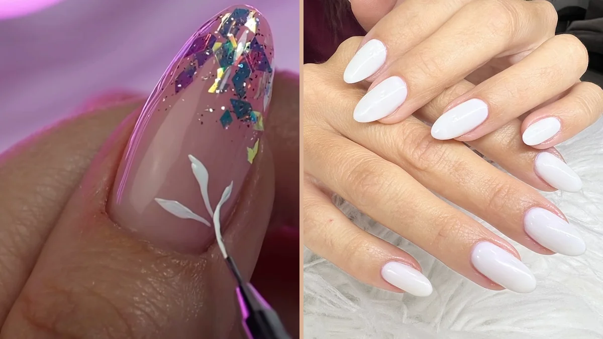 Beauty salon space with nail services and spa touches.