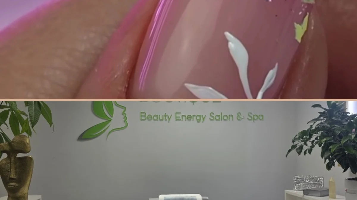 Miami beauty salon interior with modern styling chairs.
